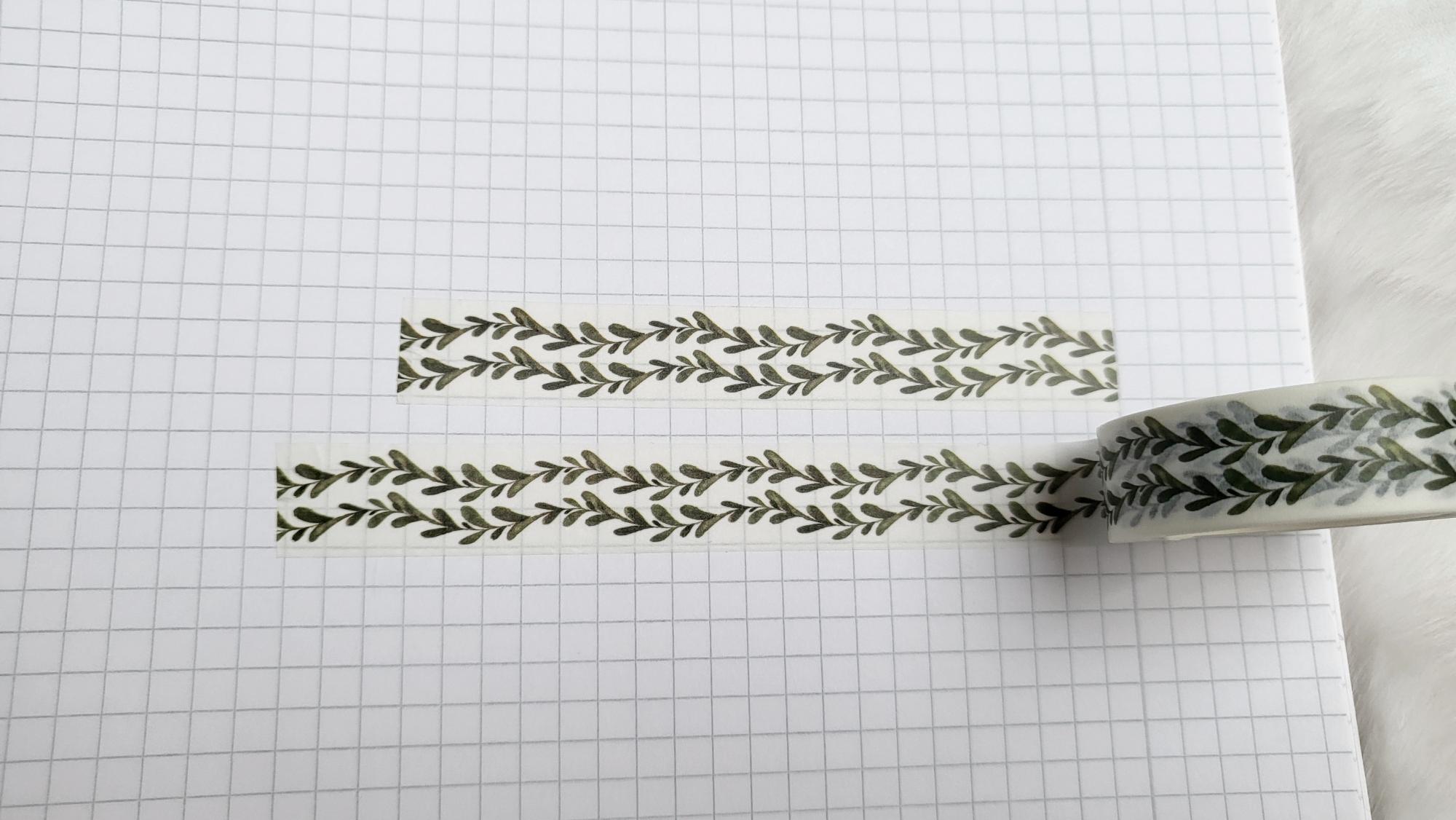 Washi Tape Blumenranke